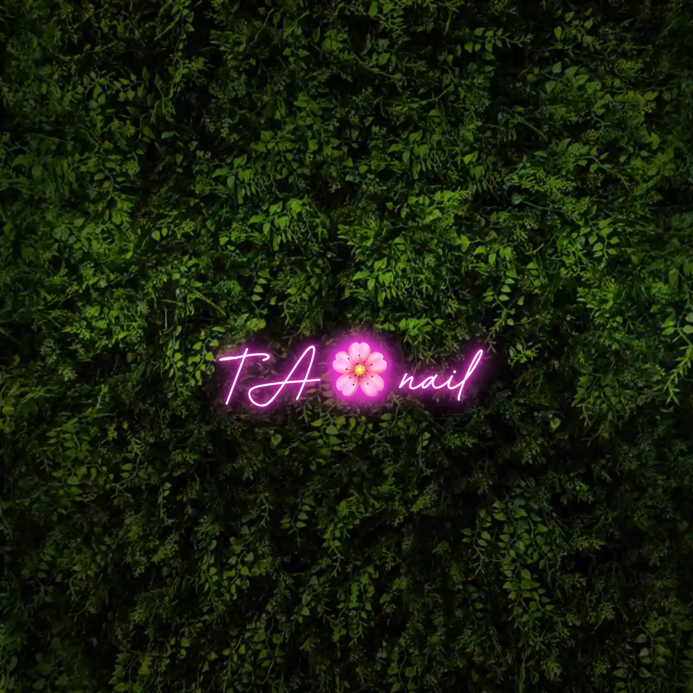 TA  🌸 nail – Neon Sign