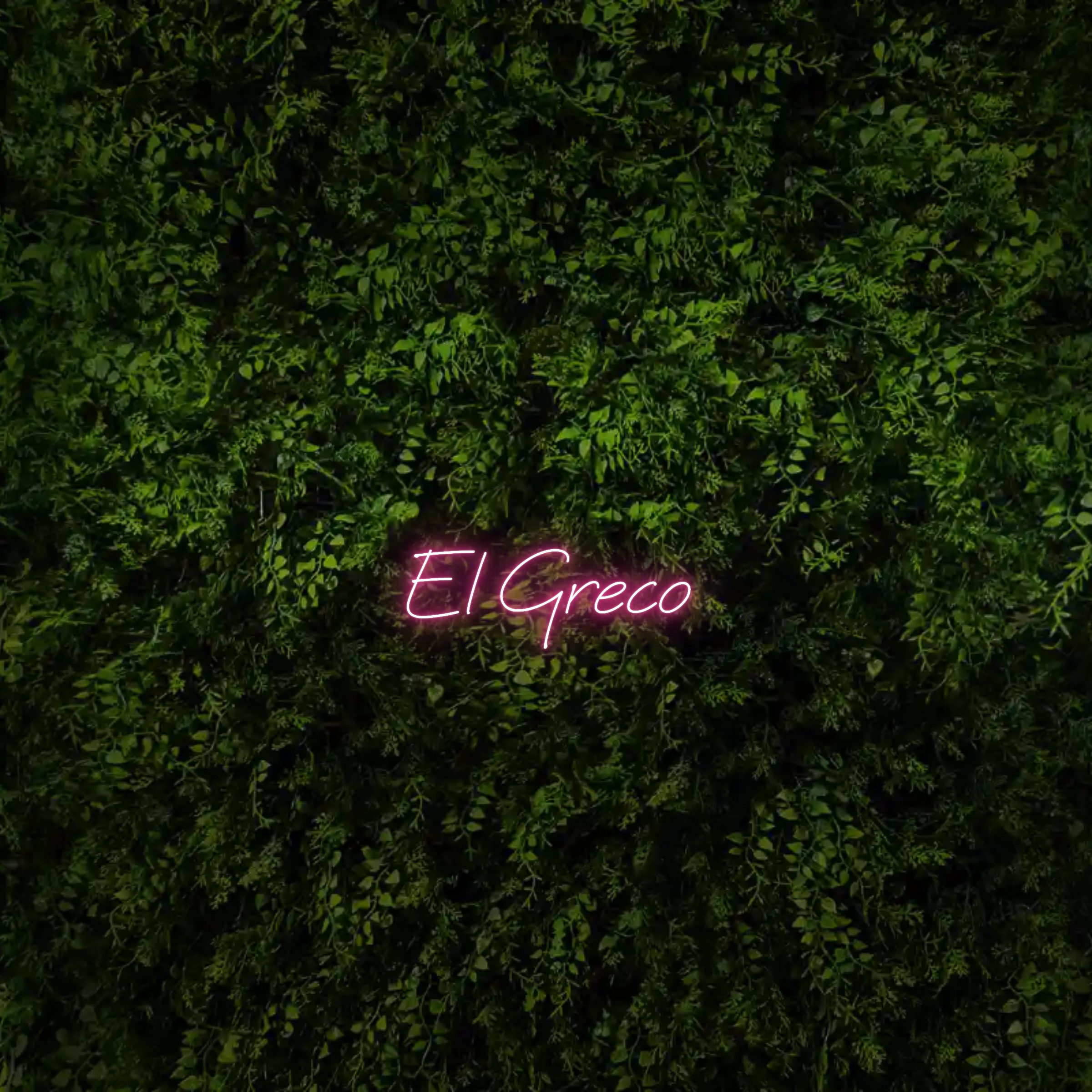 El Greco – Neon Sign