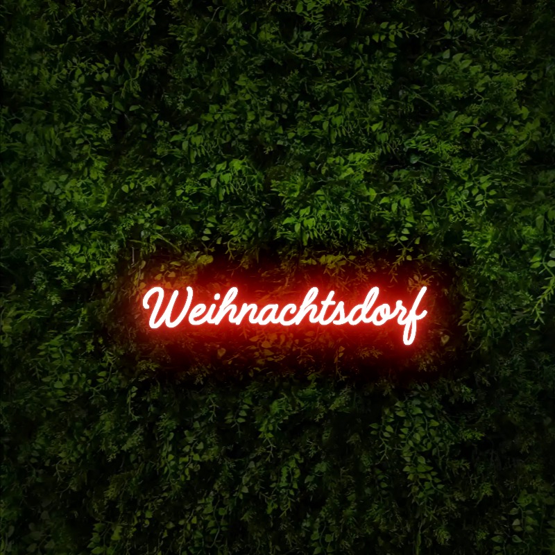 Weihnachtsdorf – Neon Sign