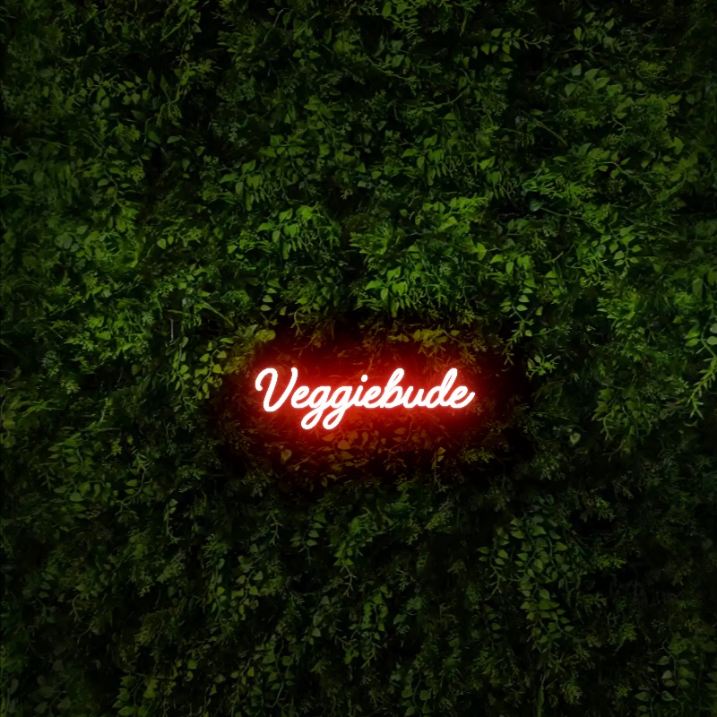 Veggiebude – Neon Sign