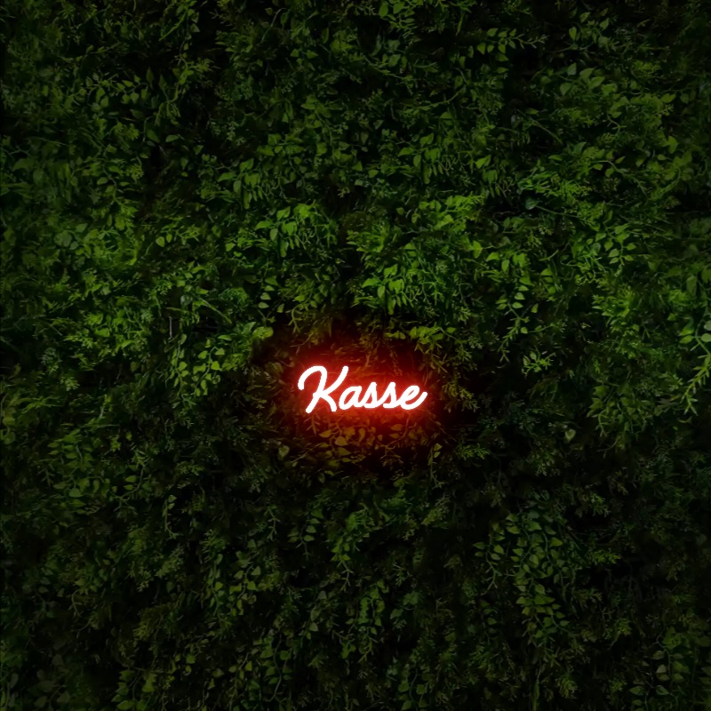 Kasse – Neon Sign