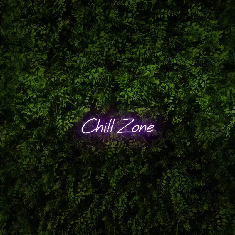 Chill Zone – Neon Sign