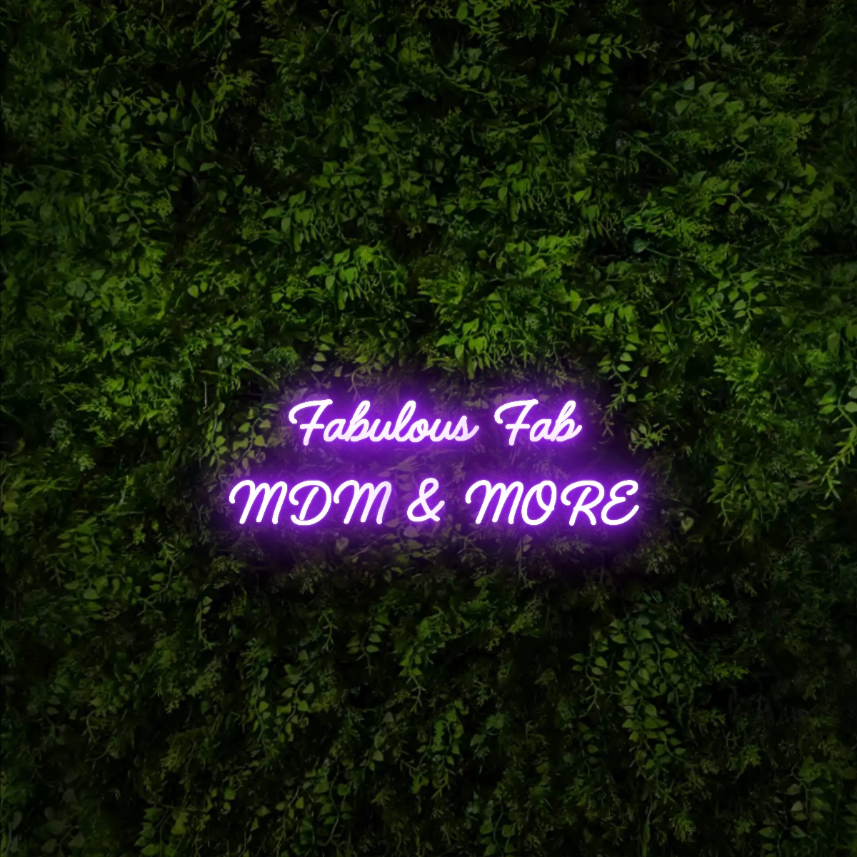 Fabulous Fab
MDM & MORE – Neon Sign